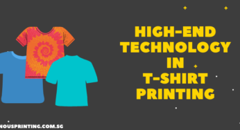 The Utilization of High-End Technology in T-Shirt Printing