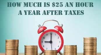 How Much is $25 an Hour a Year After Taxes